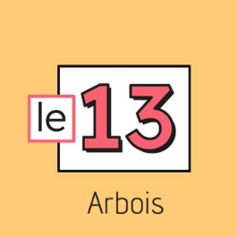 Logo de l'association le 13 à Arbois